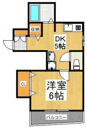 第五泉荘の物件間取画像